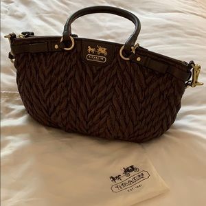 Coach 70th Anniversary Quilted Nylon Bag